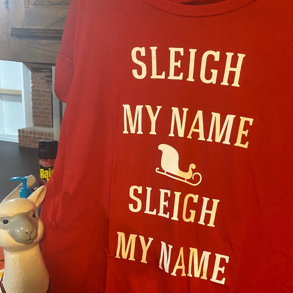 Sleigh My Name tee